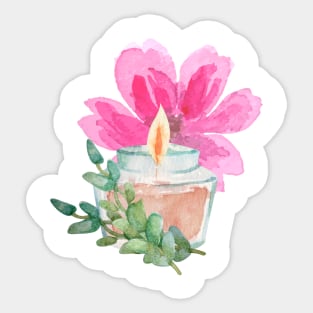 Natural Candle Sticker